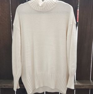 Beige cowlneck sweater by A New Day